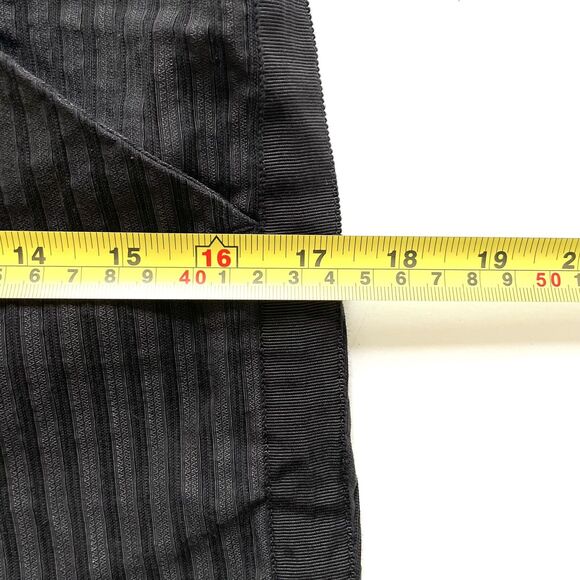 3.1 Phillip Lim Women’s Black Textured Striped Pants Straight Leg - Picture 7 of 11